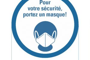 Marquage adhésif pour la distanciation sociale